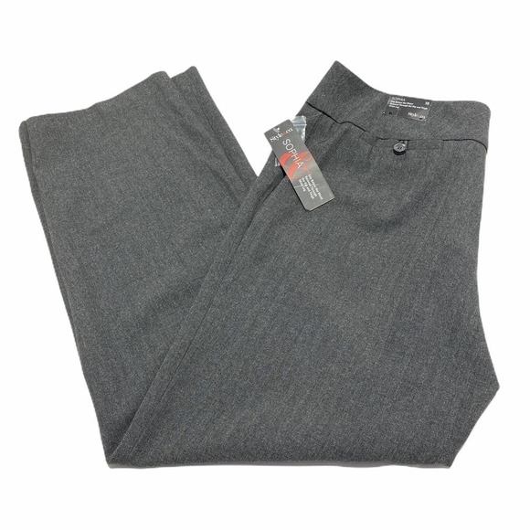 GREY Sophia Stretch Trousers - Picture 8 of 10